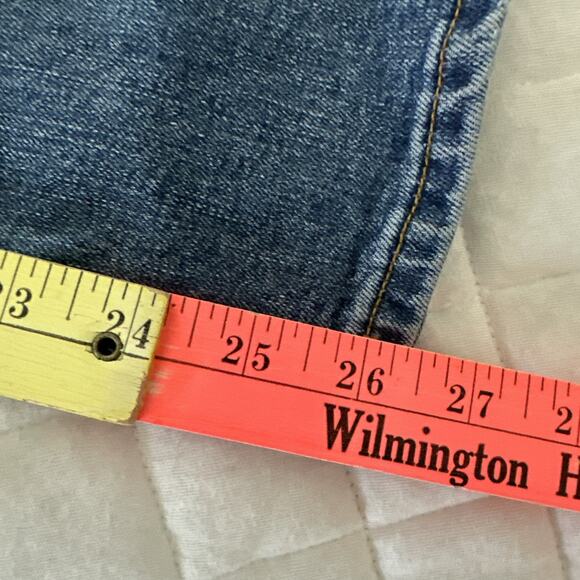Vintage GAP Jeans Womens 2 Flare Stretch Medium Wash Low Rise Retro Y2K - Picture 10 of 12